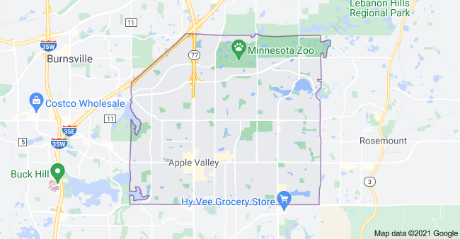 Apple Valley, MN Cleaning Service Area