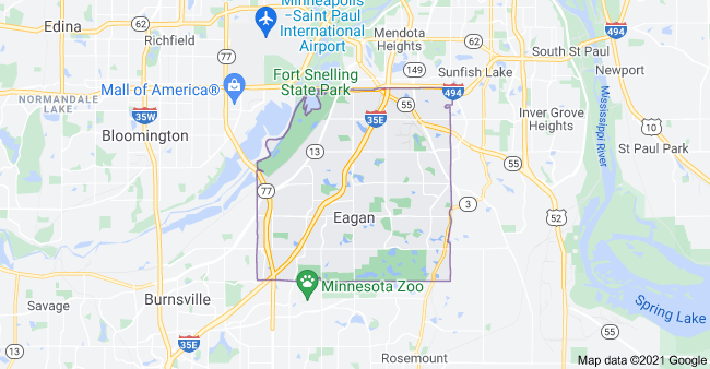 Eagan, MN House Cleaning Service Area