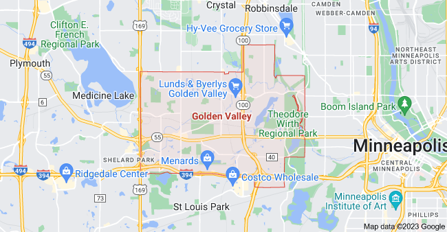 Golden Valley, MN Cleaning Service Area